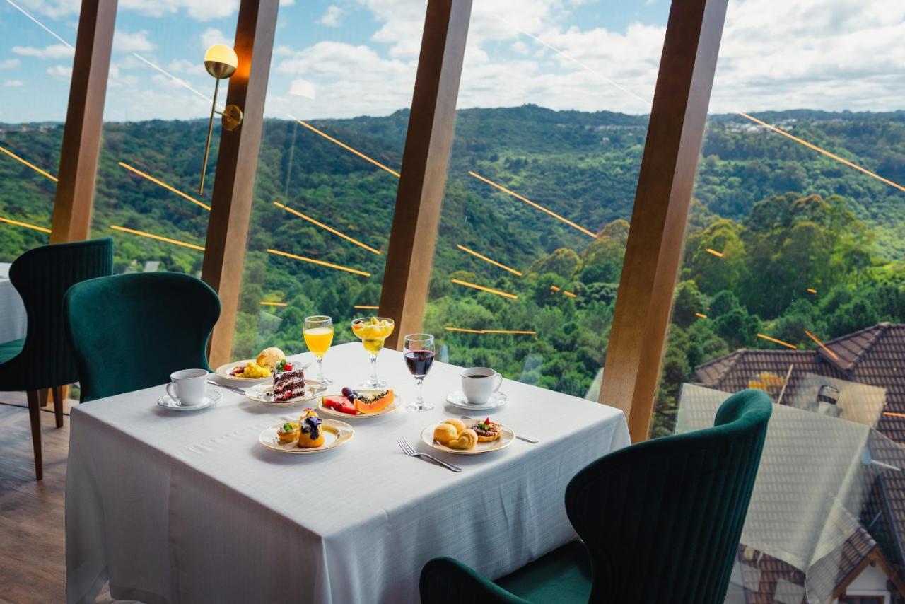 HOTEL RF VISION restaurante giratorio Gramado Esterno foto