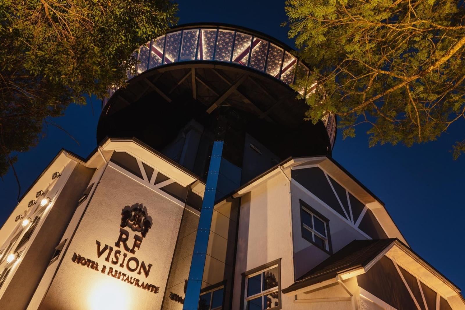HOTEL RF VISION restaurante giratorio Gramado Esterno foto